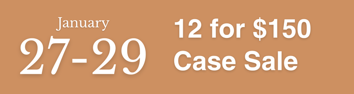 3-Day Case Sale: January 27-29