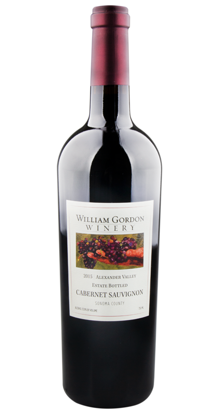 William Gordon Winery Cabernet Sauvignon Estate Alexander Valley 2015
