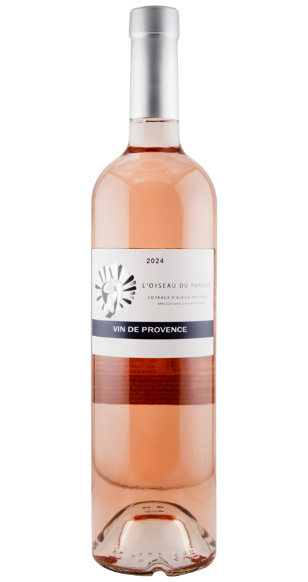 L'Oiseau du Paradis Côteaux d'Aix-en-Provence Rosé 2024