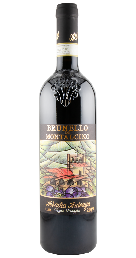 94 Pt. Brunello di Montalcino 2019 Abbadia Ardenga Vigna Piaggia Vineyard