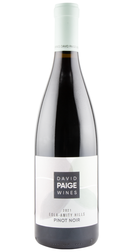 93 Pt. Willamette Valley Pinot Noir Eola-Amity Hills 2021 David Paige Wines
