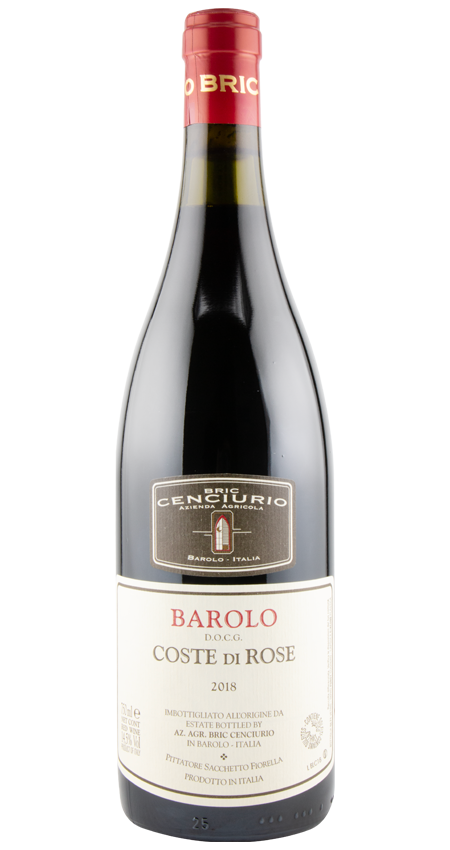 94 Pt. Bric Cenciurio Barolo Coste di Rose 2018