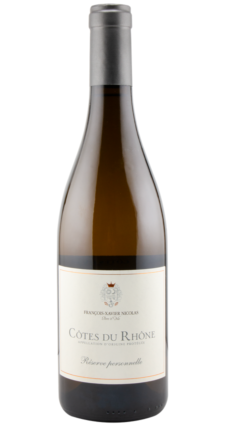 Francois-Xavier Nicolas Père et Fils 'Réserve Personnelle' Côtes du Rhône White 2024