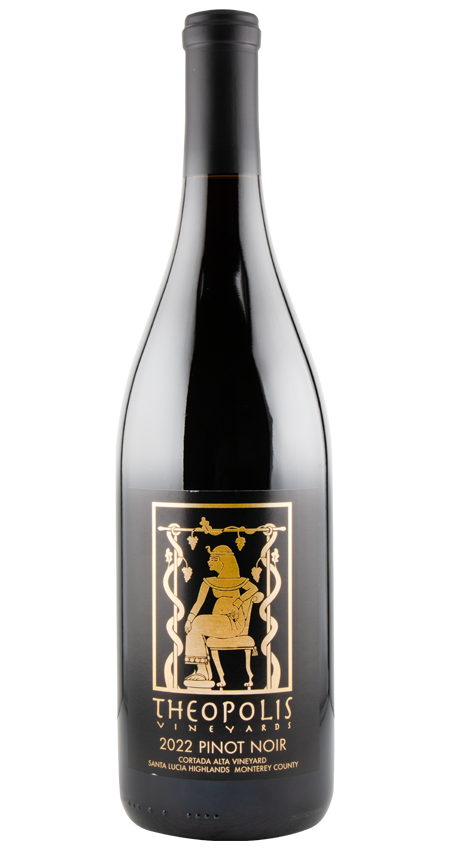 Theopolis Vineyards Pinot Noir Cortada Alta Vineyard Santa Lucia Highlands 2022