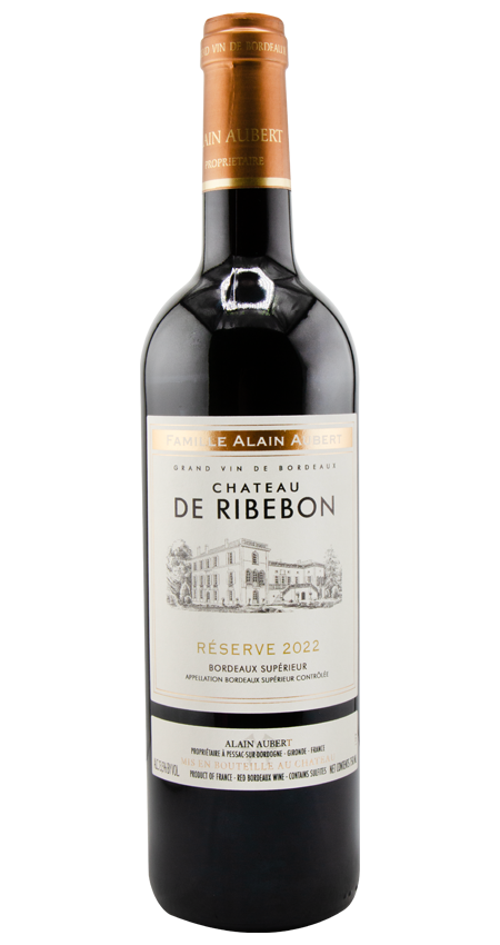 Château de Ribebon Bordeaux Supérieur 'Reserve' 2022