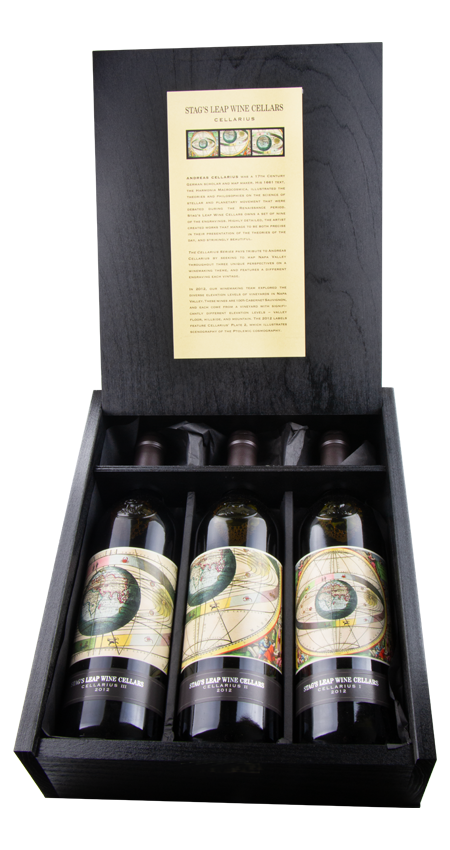 Stag's Leap Wine Cellars Cellarius Series 2012 Napa Valley Cabernet Sauvignon 3-Bottle Gift Pack