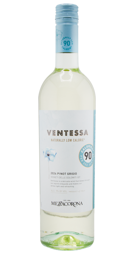 Mezzacorona Ventessa Low Cal Pinot Grigio 2024