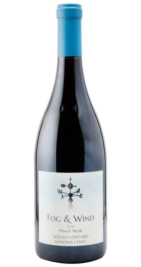 Fog and Wind by Sojourn Cellars Sonoma Coast Pinot Noir Walala Vineyard 2023