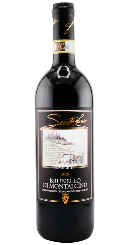 96 Pt. Sassetti Livio Pertimali Brunello di Montalcino 2018