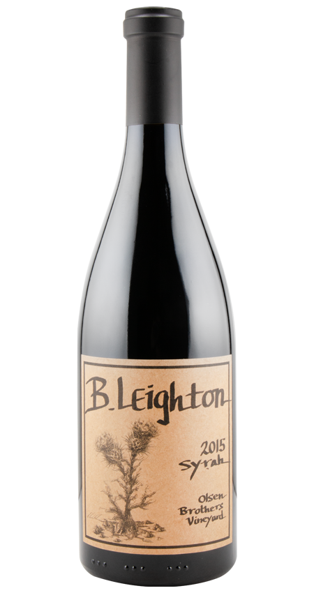 B. Leighton Syrah Olsen Brothers Vineyard 2015