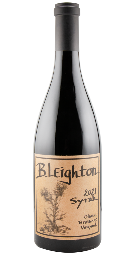 B. Leighton Syrah Olsen Brothers Vineyard 2021