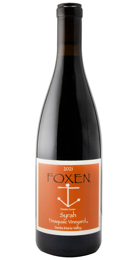 95 Pt. Foxen Santa Maria Valley Syrah Tinaquaic Vineyard 2021