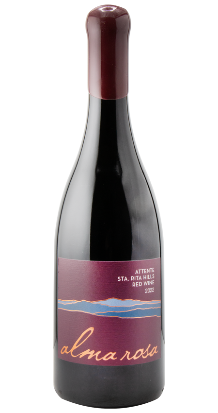 96 Pt. Alma Rosa Sta Rita Hills Attente Red Wine 2022