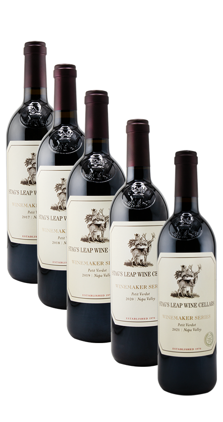 Stag's Leap Wine Cellars Napa Valley Petit Verdot Winemaker Series 5 Year Vertical 2017-2021