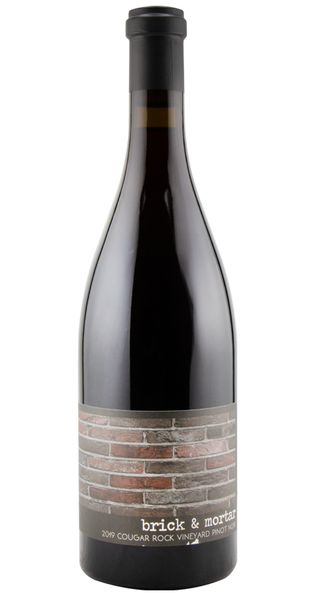 Brick and Mortar Pinot Noir Napa Valley Cougar Rock Vineyard 2019