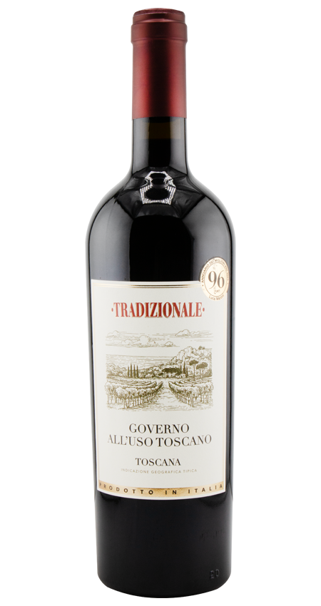 Tradizionale Super Tuscan Sangiovese Blend Governo all'Uso Toscano 2024