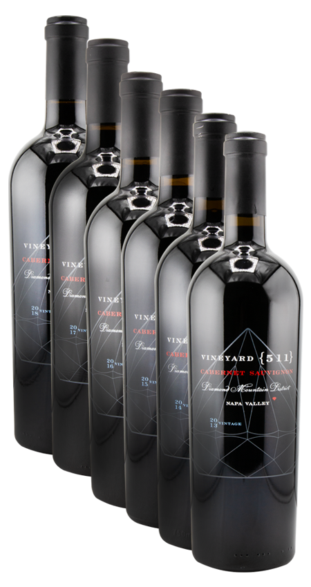 Vineyard 511 Diamond Mountain Cabernet Sauvignon Six-Year Vertical