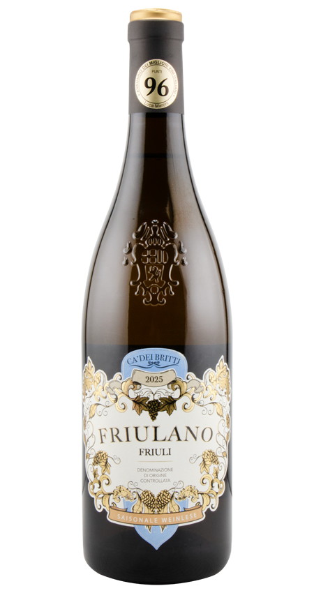 96 Pt. Ca' dei Brittj Friulano White 2025