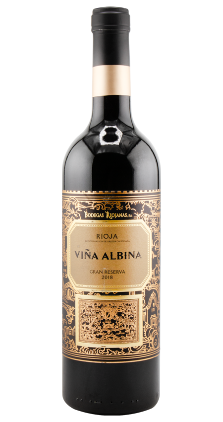 94 Pt. Gran Reserva Rioja 2018 Viña Albina